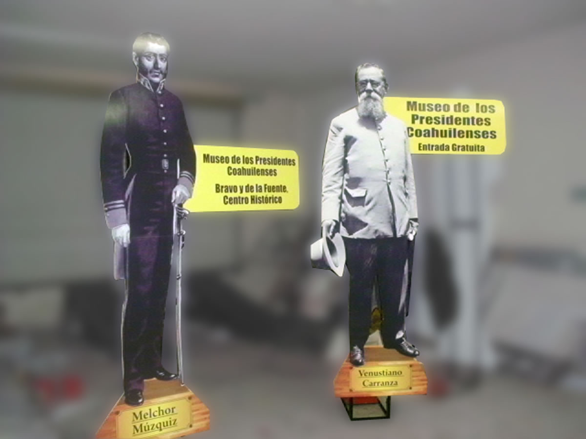 Museo Presidentes - foto esculturas - signal saltillo